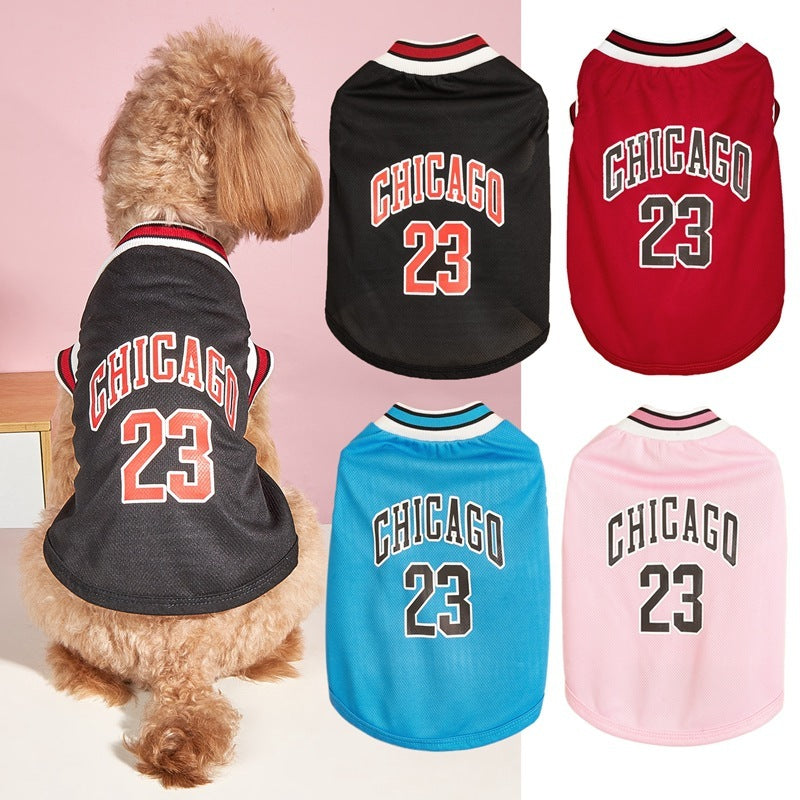 PawHoops NBA-Dog Basketball Vest