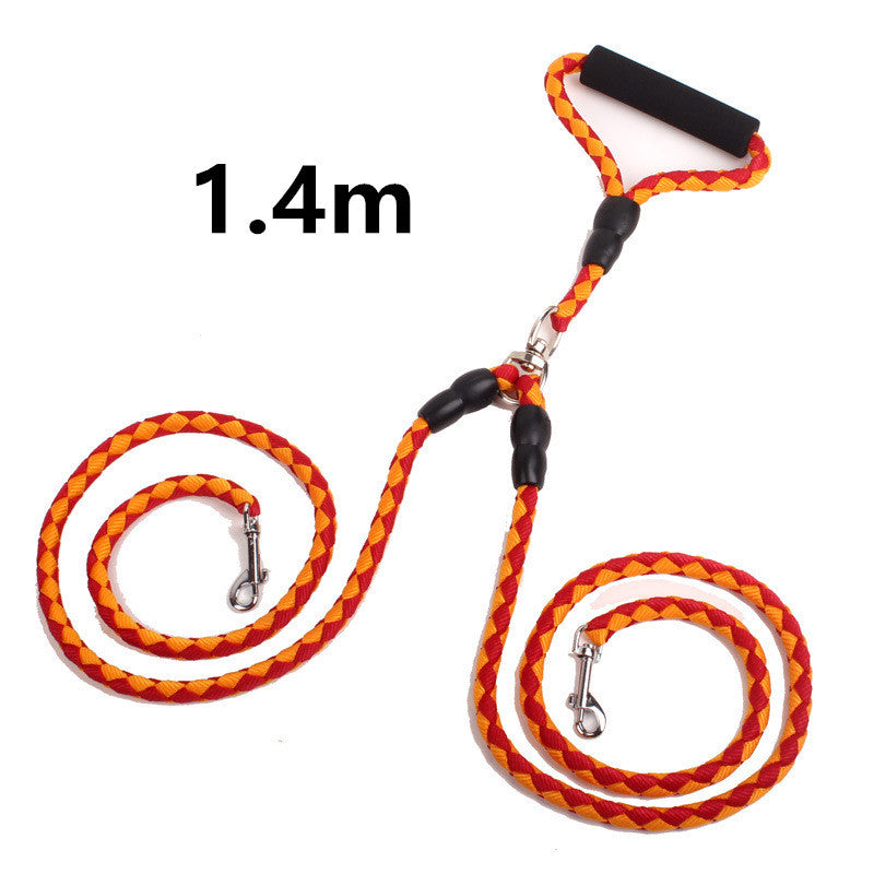 DoublePaw Heavy-Duty Dog Leash-The Ultimate Solution for Walking Two Dogs with Ease