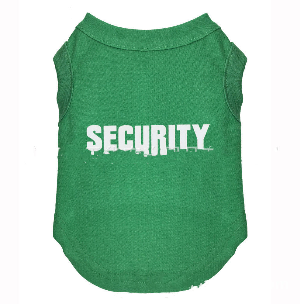 SecurePaws – Printed Pet T-shirt