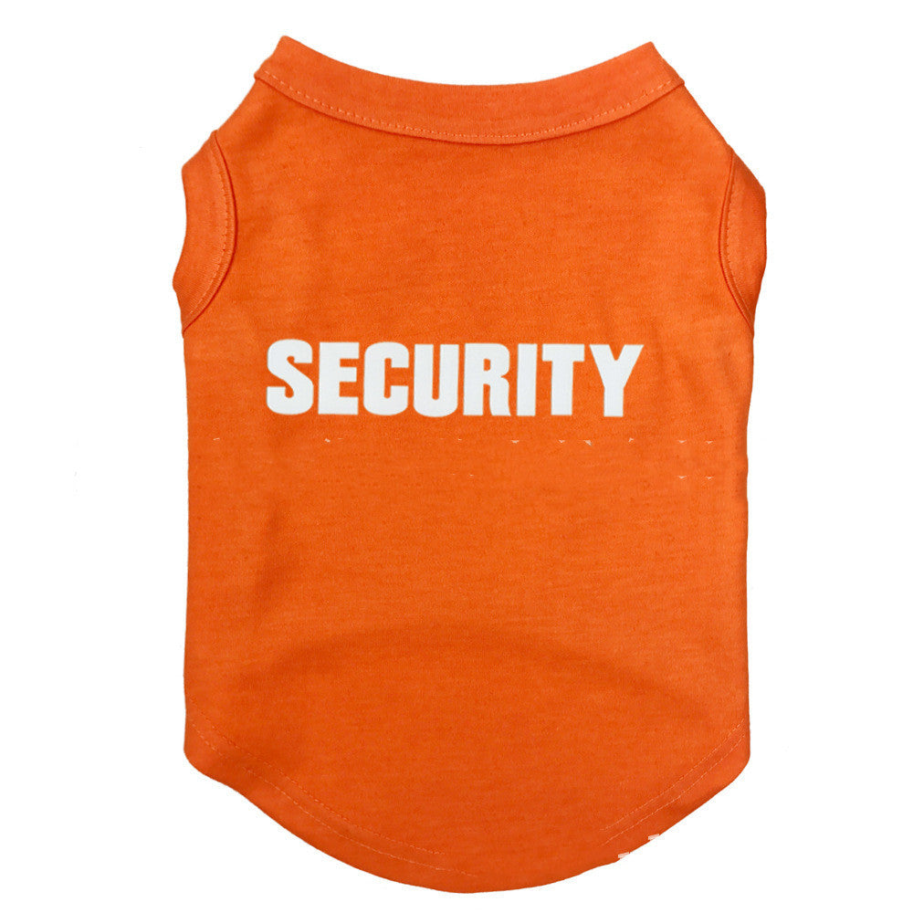 SecurePaws – Printed Pet T-shirt