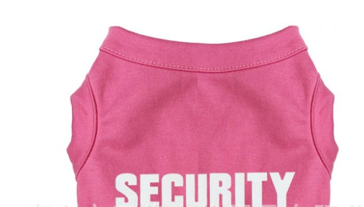 SecurePaws – Printed Pet T-shirt