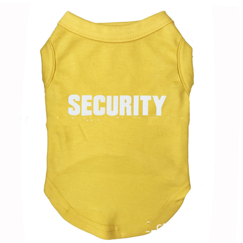 SecurePaws – Printed Pet T-shirt