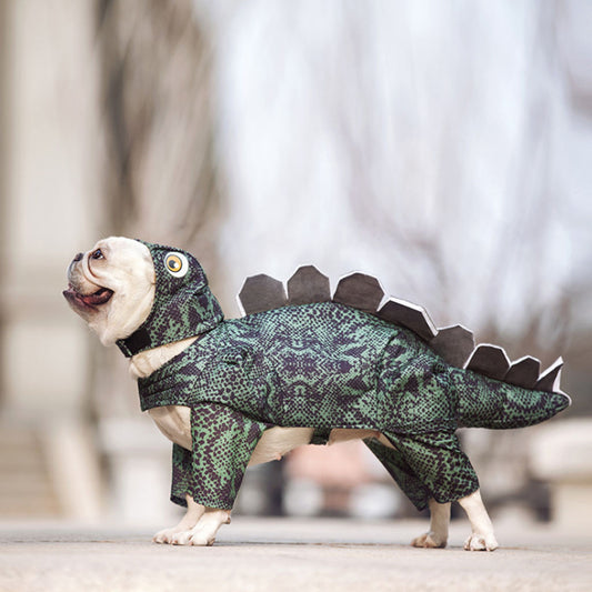 DinoPaws - Bunny Dinosaur Outfit for Female Dogs