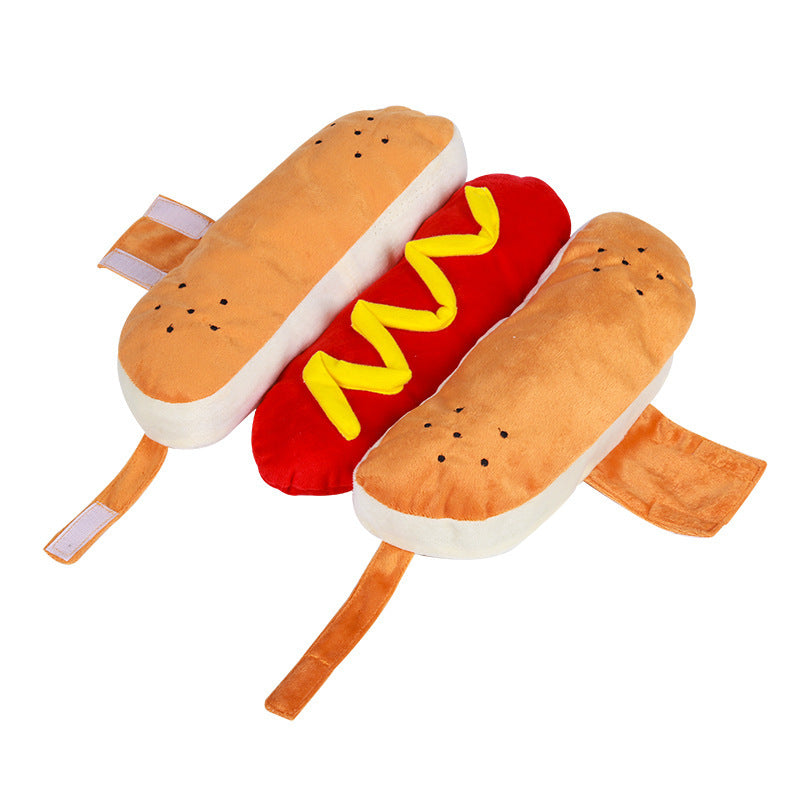 HotDogGo Pet Costume: Turn Your Pet into a Deliciously Cute Hot Dog!